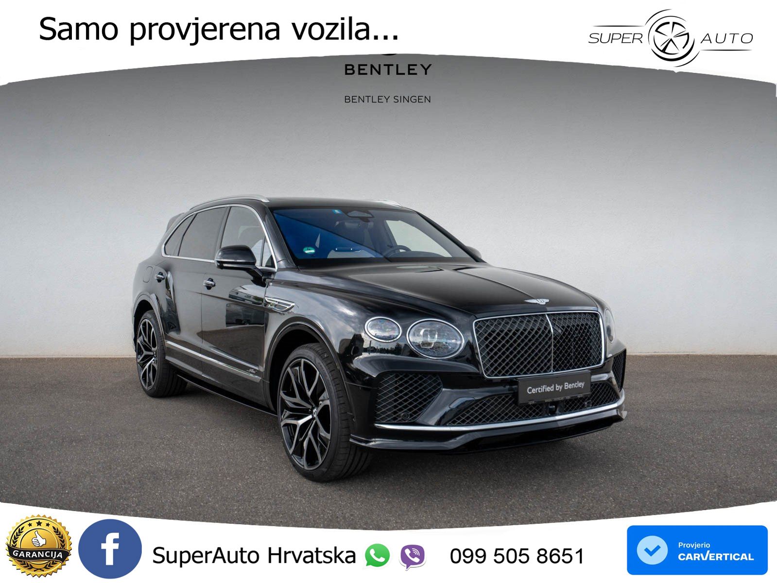 Bentley Bentayga Speed 4.0 V8 (650 KS) AWD Automatic LED+GR SJED+ACC