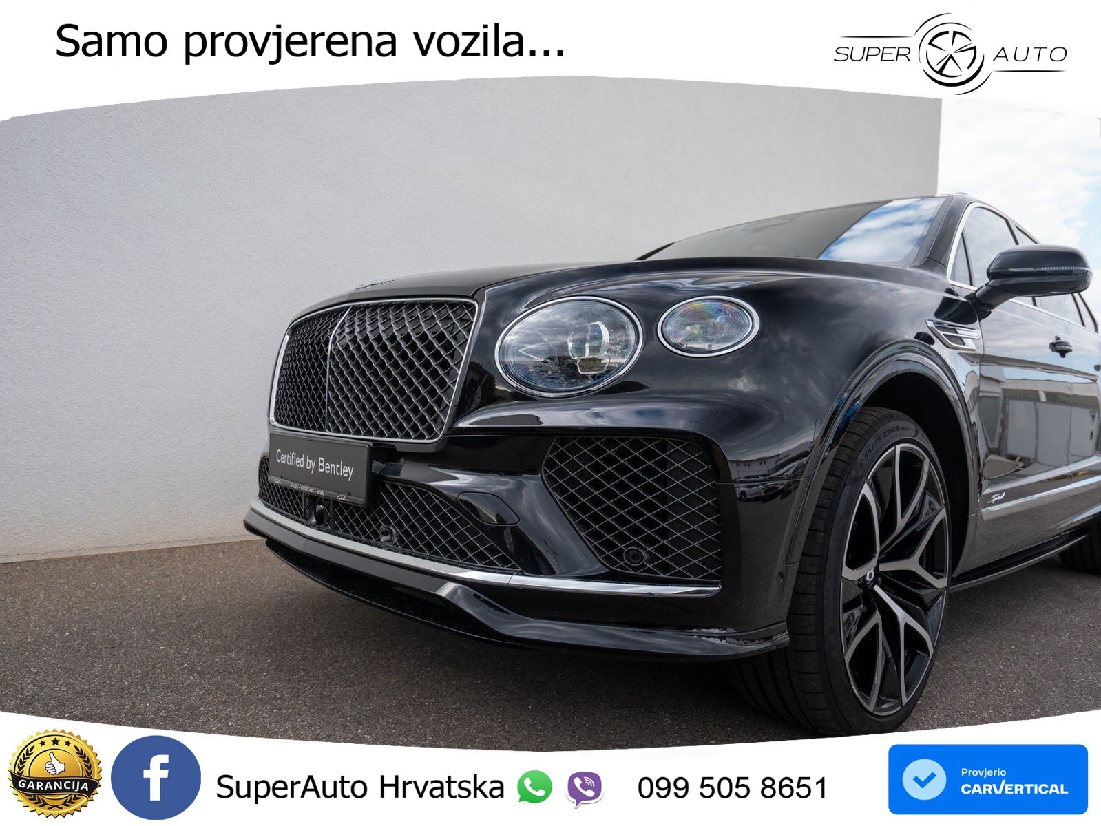 Bentley Bentayga Speed 4.0 V8 (650 KS) AWD Automatic LED+GR SJED+ACC