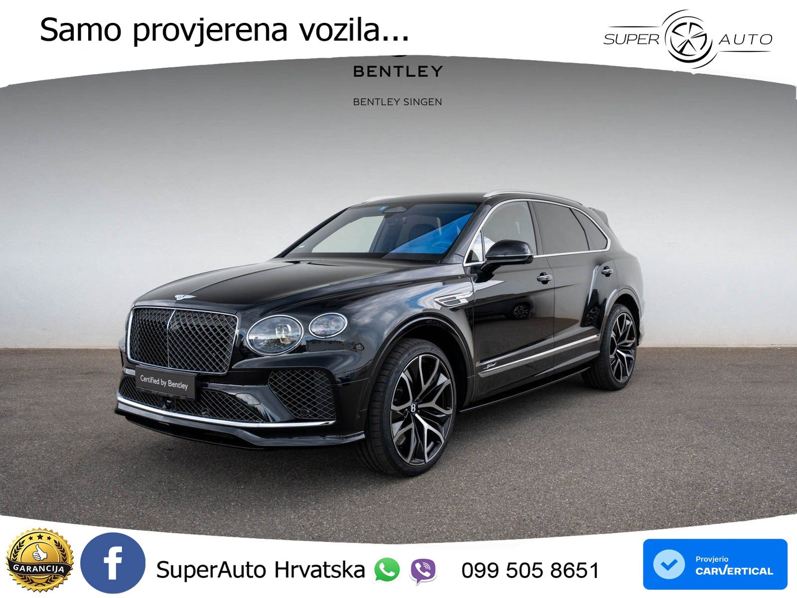 Bentley Bentayga Speed 4.0 V8 (650 KS) AWD Automatic LED+GR SJED+ACC