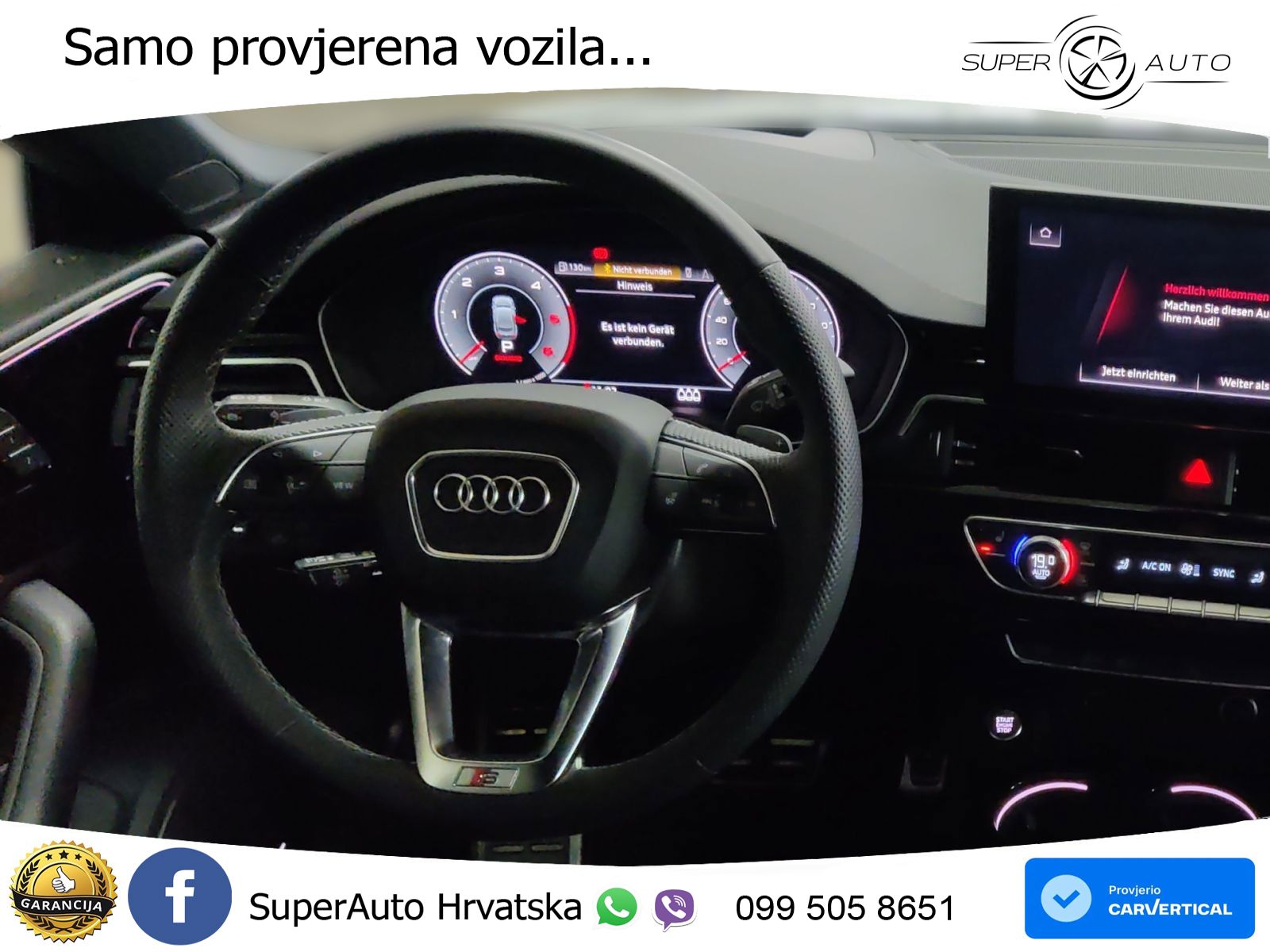 Audi A5 Sportback 40 TDI (204 KS) quattro S tronic S line MATRIX+GR SJED+KAM