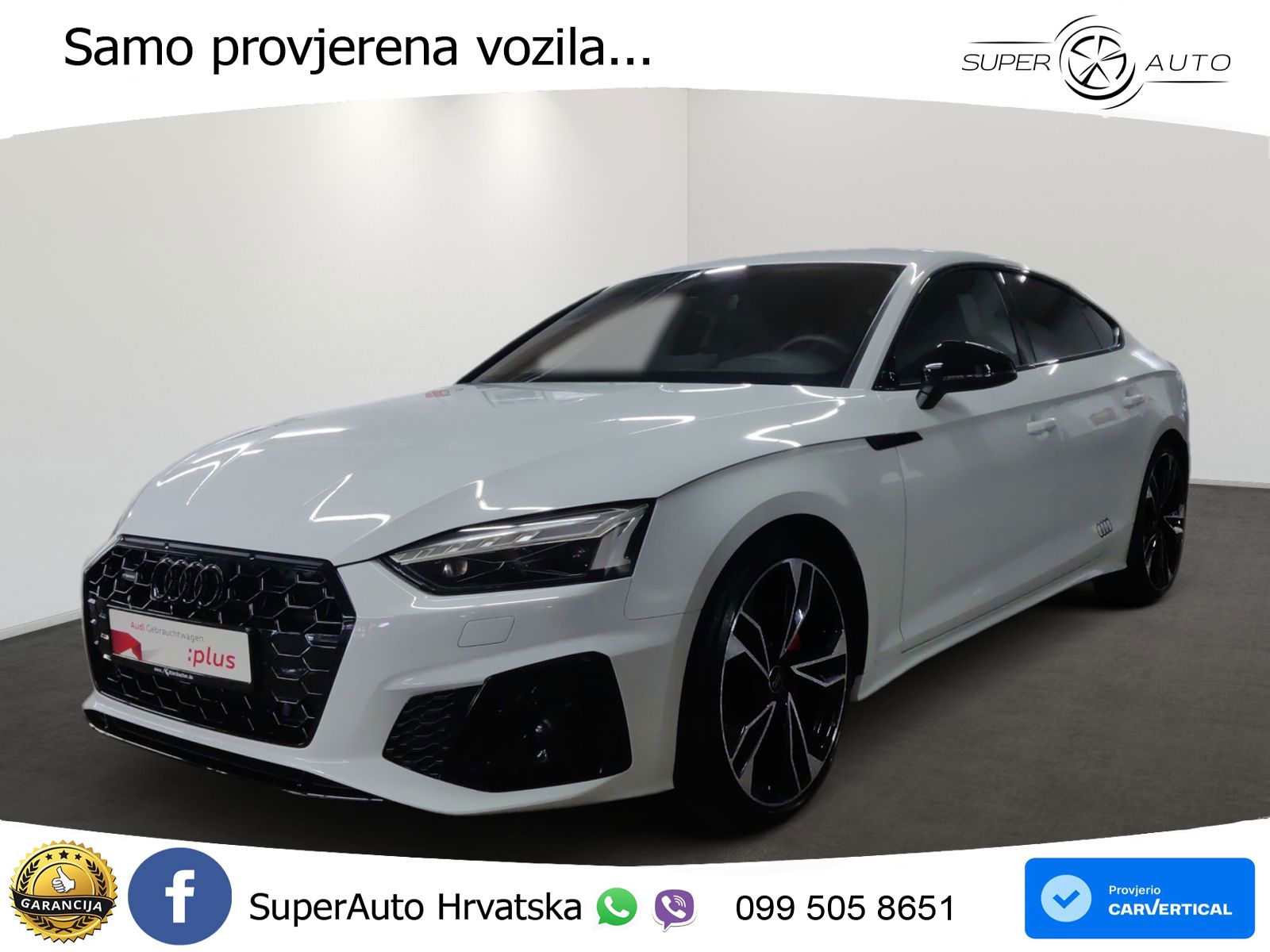 Audi A5 Sportback 40 TDI (204 KS) quattro S tronic S line MATRIX+GR SJED+KAM