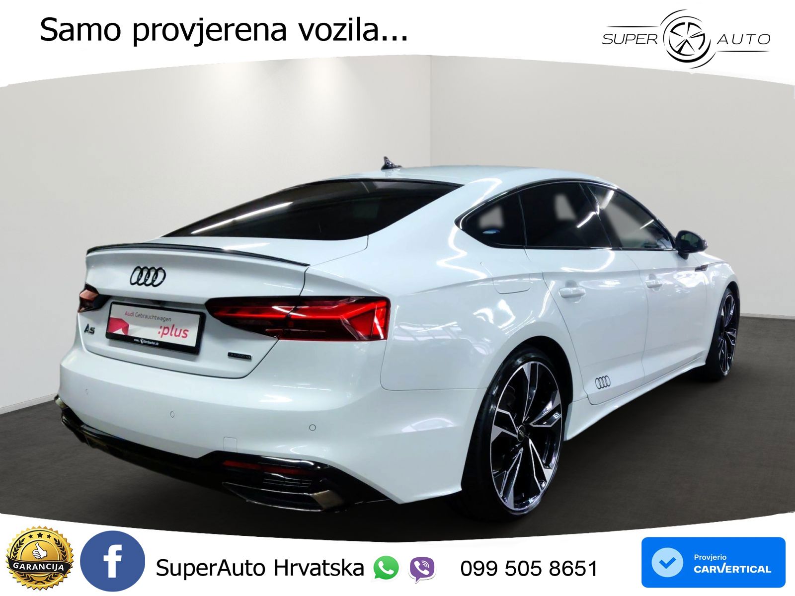 Audi A5 Sportback 40 TDI (204 KS) quattro S tronic S line MATRIX+GR SJED+KAM