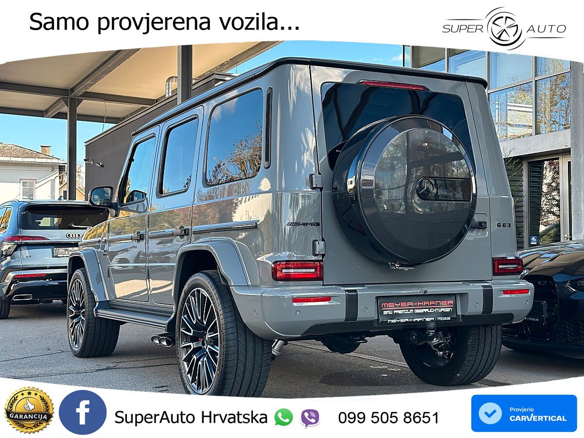 Mercedes AMG G 63 Long V8 (585 KS) 4MATIC 9G-TRONIC AMG SPEEDSHIFT TCT