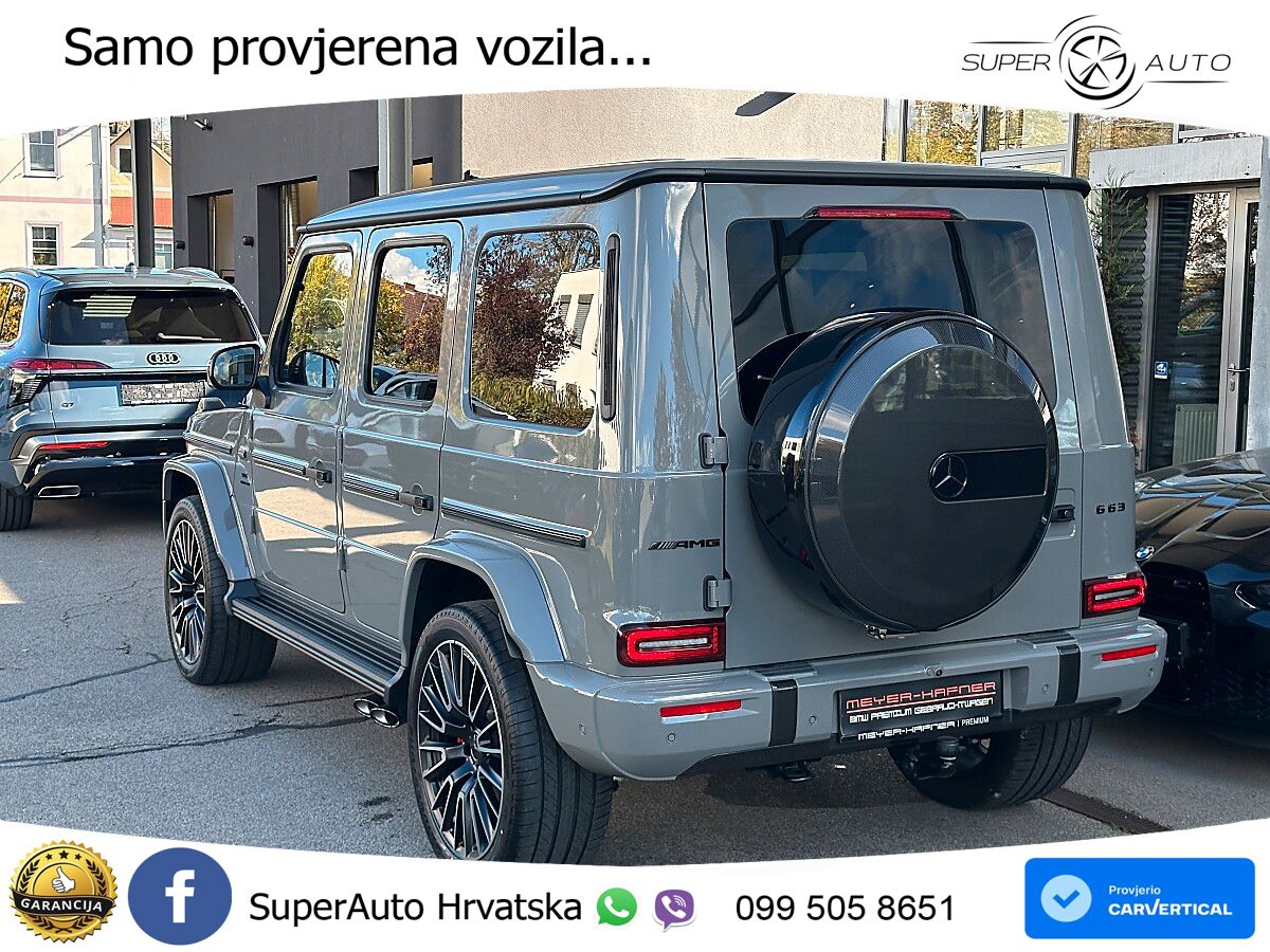 Mercedes AMG G 63 Long V8 (585 KS) 4MATIC 9G-TRONIC AMG SPEEDSHIFT TCT