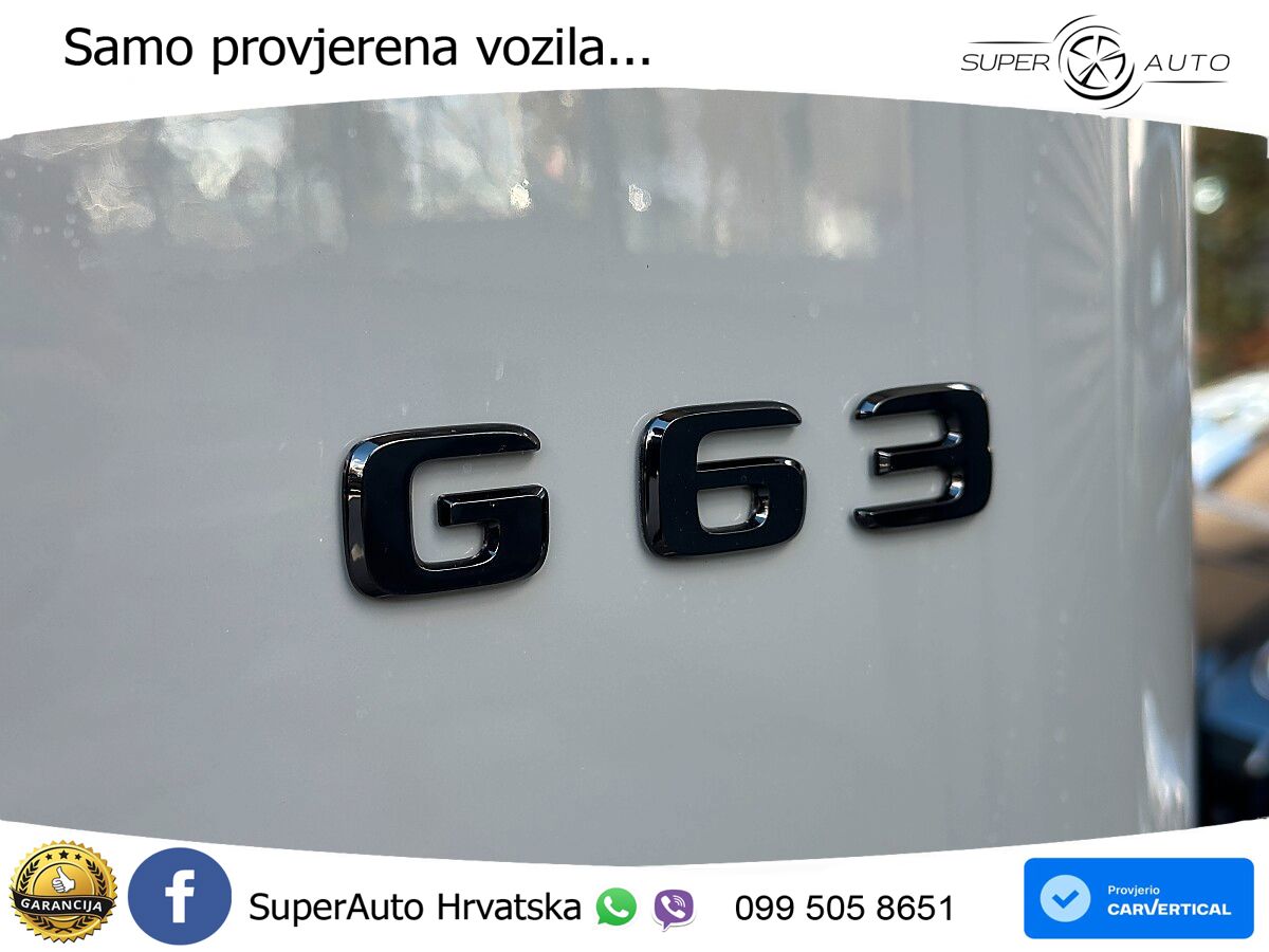 Mercedes AMG G 63 Long V8 (585 KS) 4MATIC 9G-TRONIC AMG SPEEDSHIFT TCT