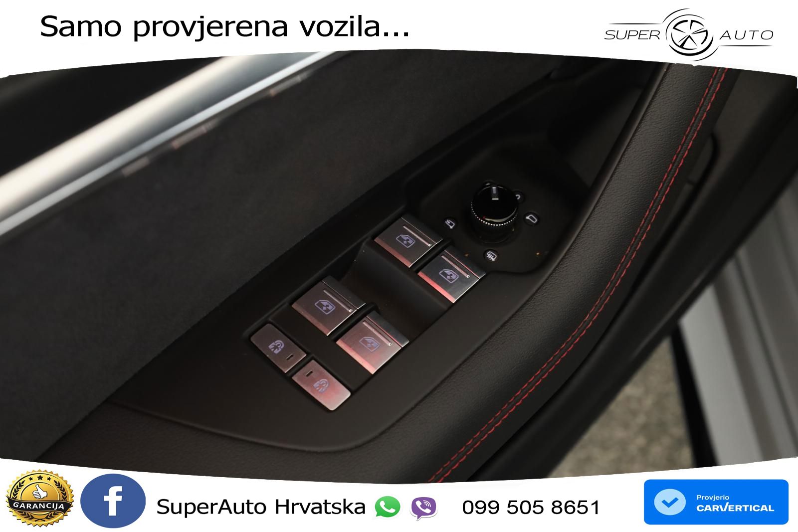 Audi RS7 4.0 TFSI V8 performance (630 KS) quattro tiptronic ZRAČNI+ACC+GR SJED+KAM+PANO