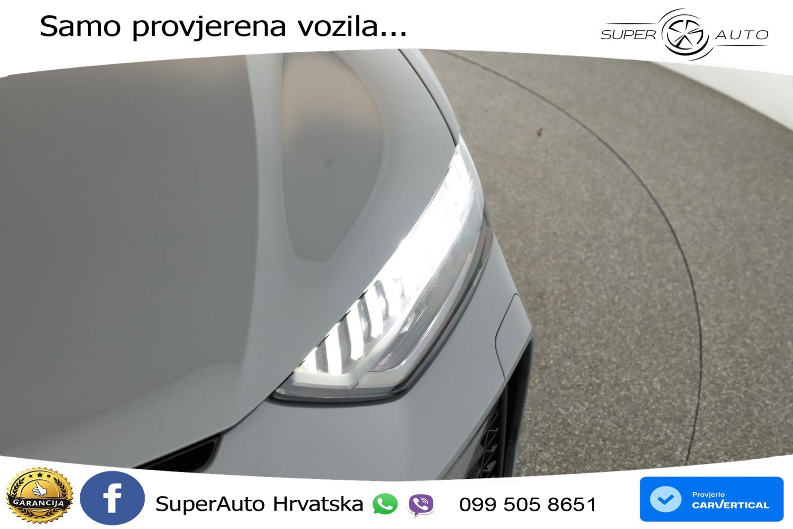 Audi RS7 4.0 TFSI V8 performance (630 KS) quattro tiptronic ZRAČNI+ACC+GR SJED+KAM+PANO