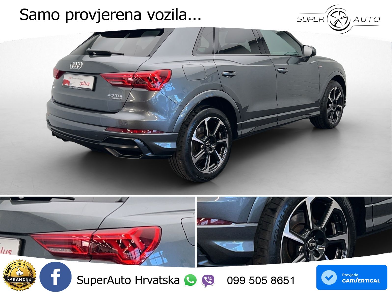 Audi Q3 40 TDI (200 KS) quattro S tronic S line