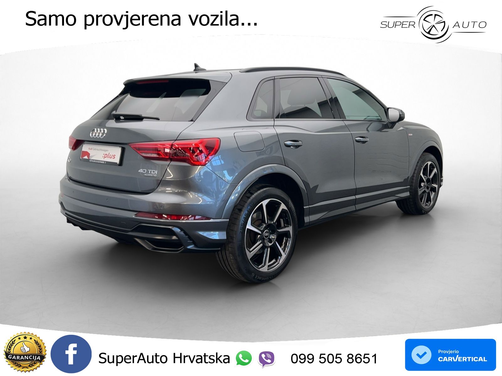 Audi Q3 40 TDI (200 KS) quattro S tronic S line