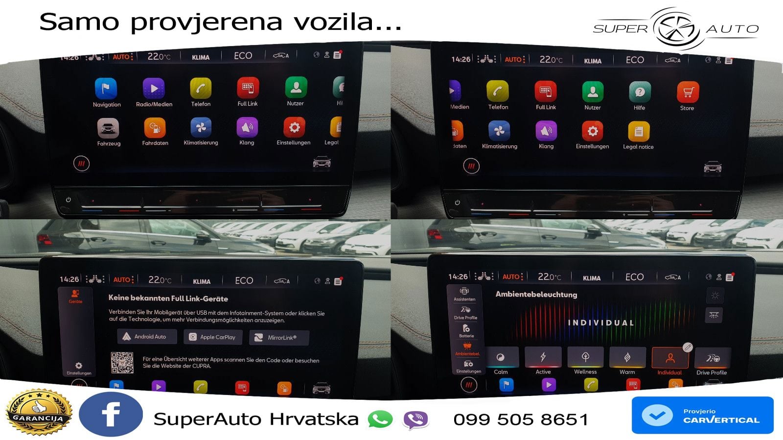 Cupra Formentor 1.4 TSI (245 KS) e-Hybrid DSG VZ LED+GR SJED+ACC