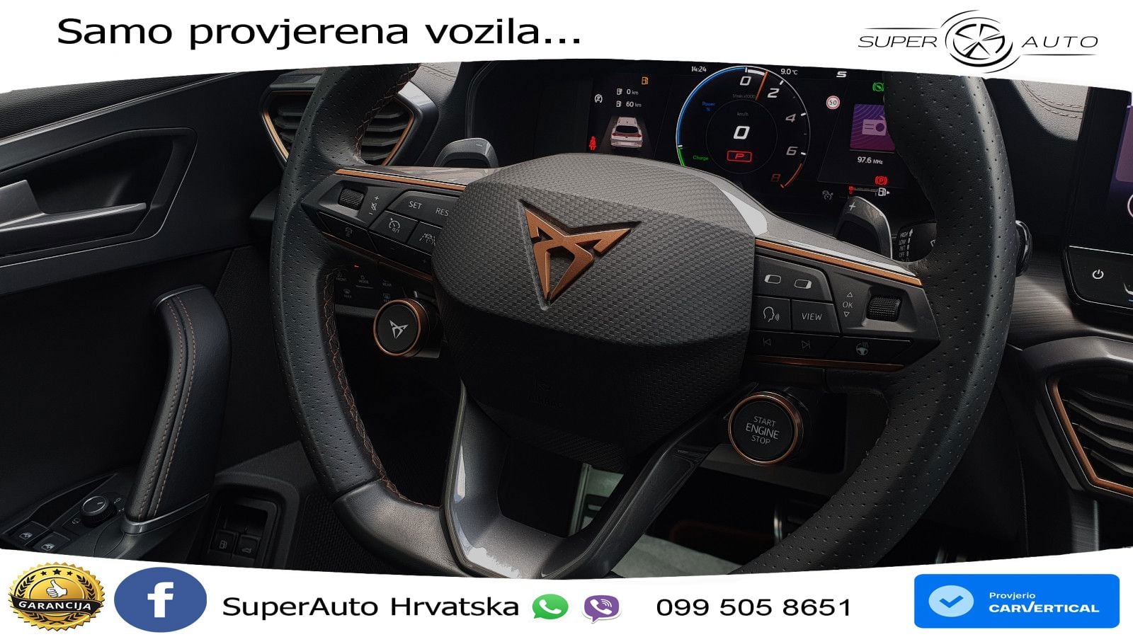 Cupra Formentor 1.4 TSI (245 KS) e-Hybrid DSG VZ LED+GR SJED+ACC