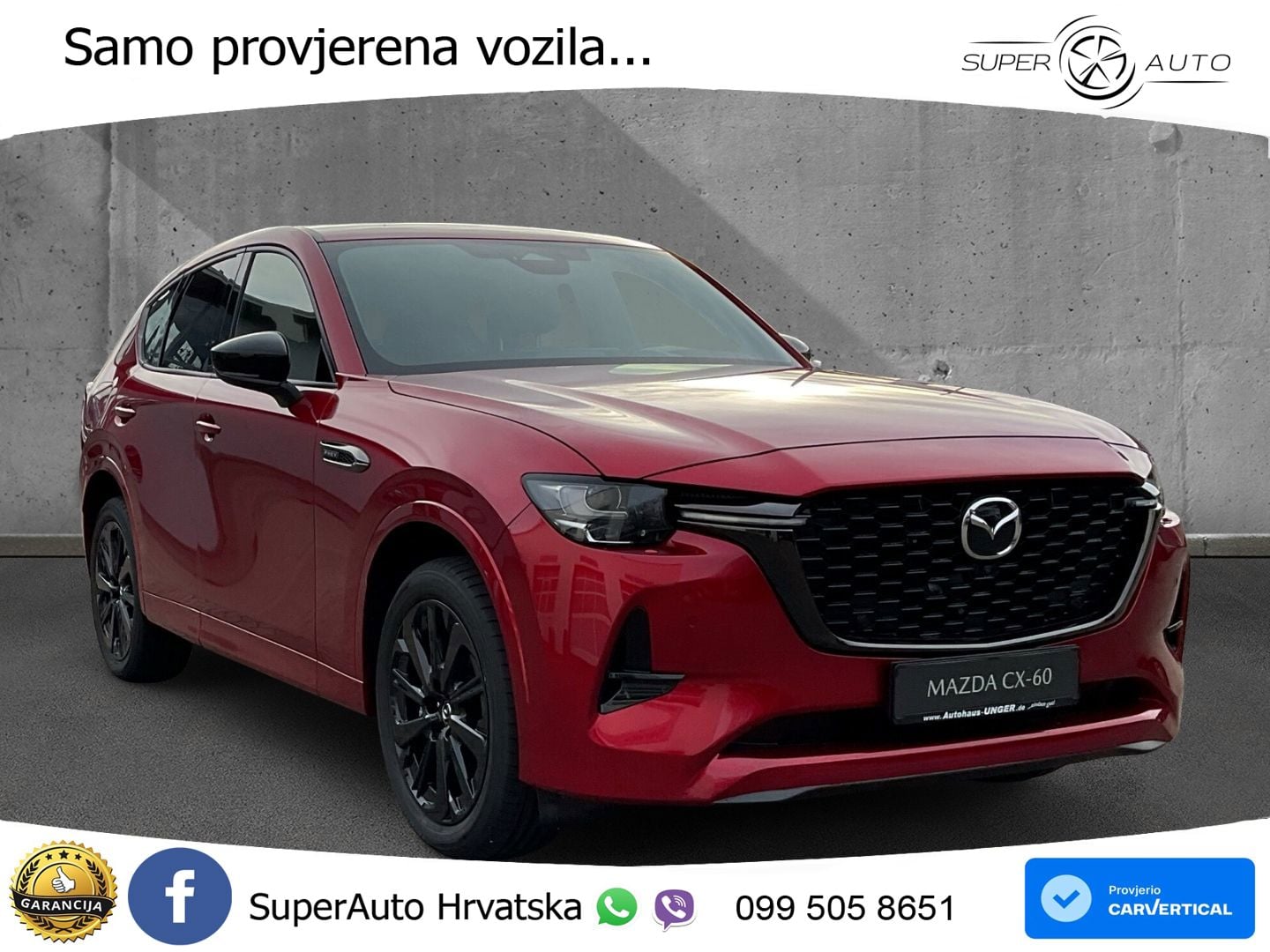 Mazda CX-60 2.5 e-Skyactiv (328 KS) AWD Automatic MATRIX+GR SJED+KAM
