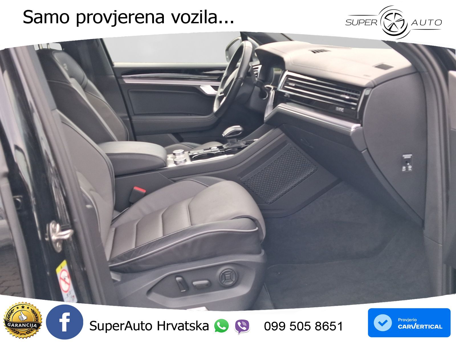 Volkswagen Touareg 3.0 V6 TDI (286 KS) 4MOTION Tiptronic R-Line ZRAČNI+ACC+GR SJED+KAM+PANO