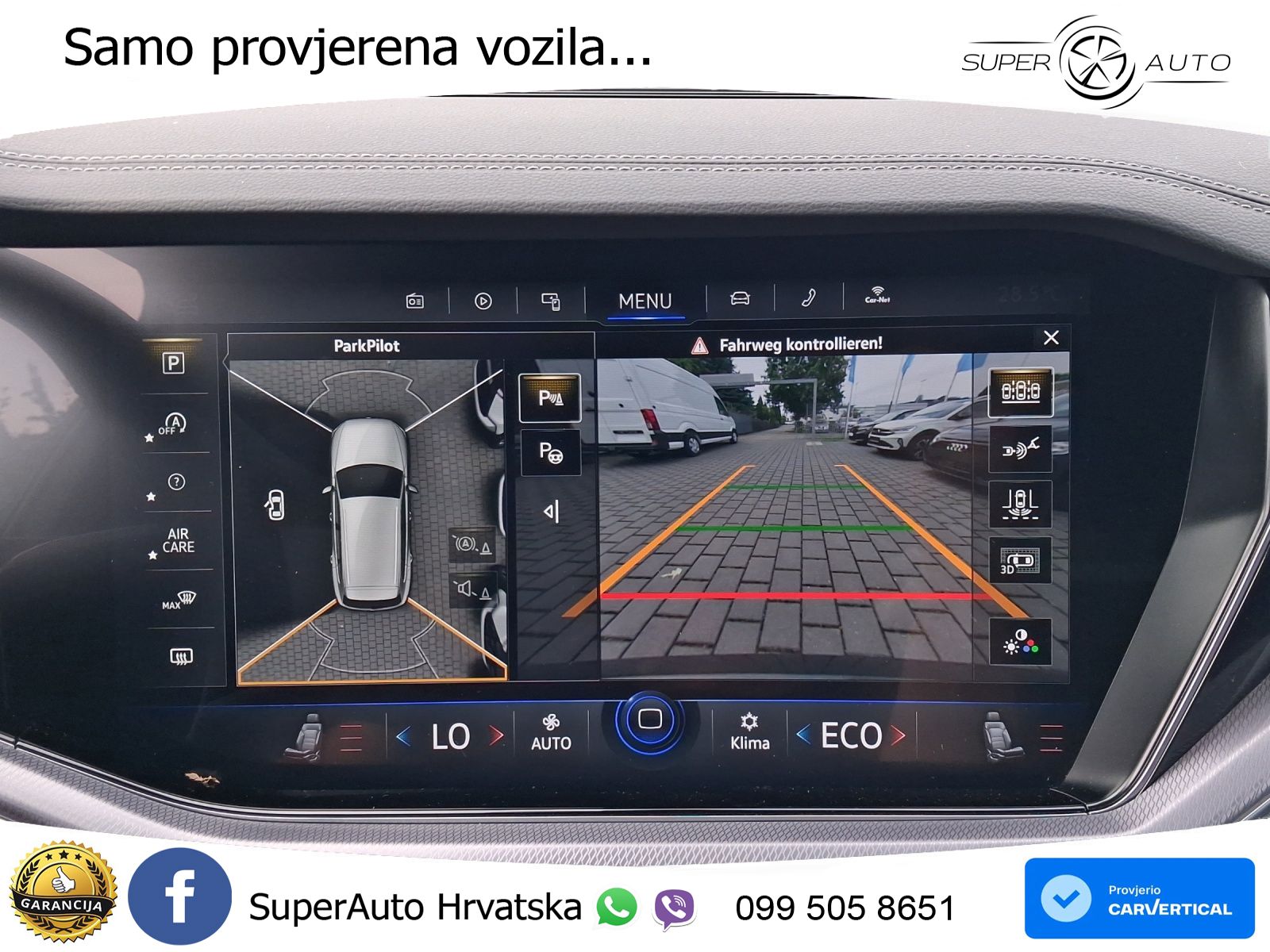 Volkswagen Touareg 3.0 V6 TDI (286 KS) 4MOTION Tiptronic R-Line ZRAČNI+ACC+GR SJED+KAM+PANO