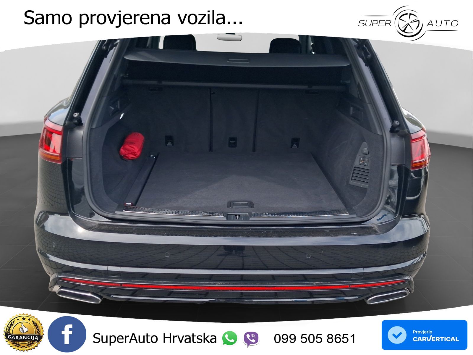 Volkswagen Touareg 3.0 V6 TDI (286 KS) 4MOTION Tiptronic R-Line ZRAČNI+ACC+GR SJED+KAM+PANO