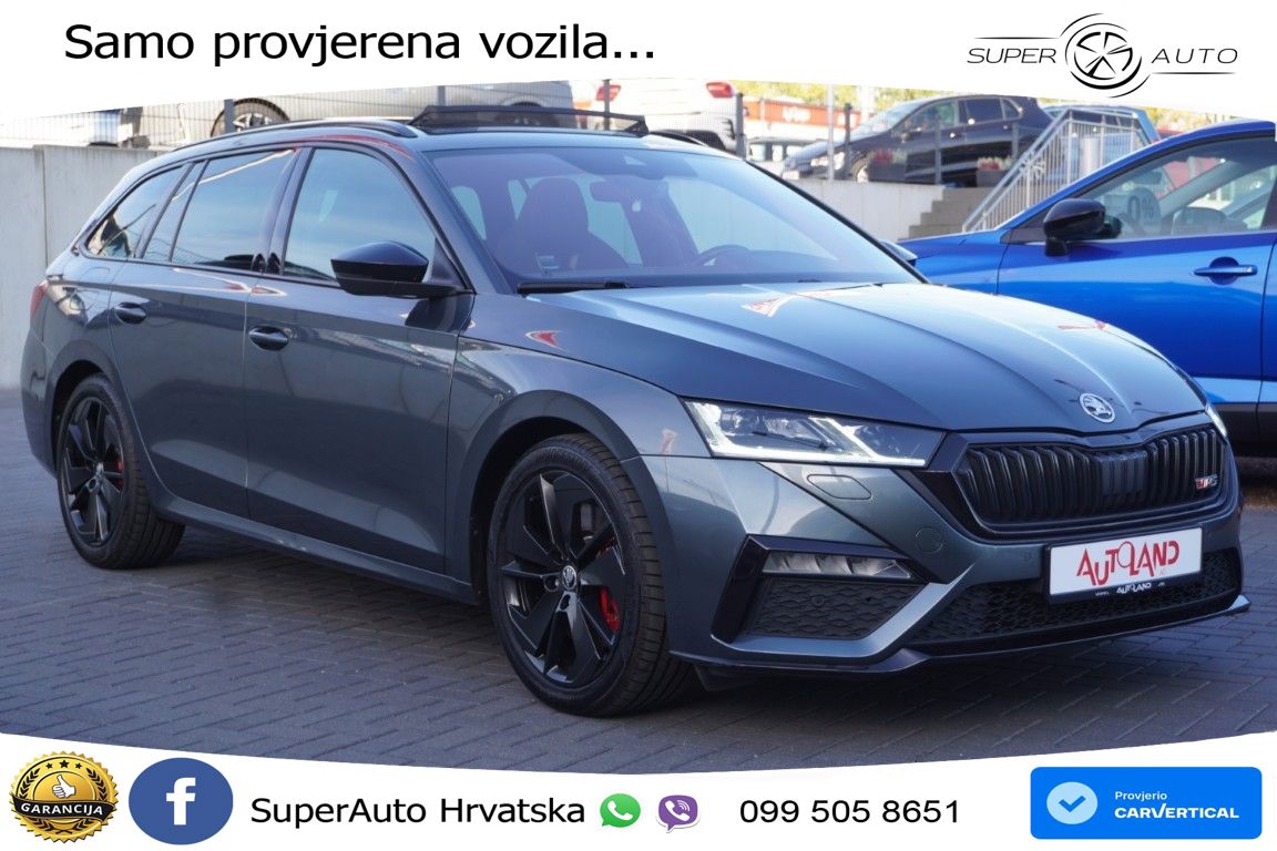 Škoda Octavia Combi RS 2.0 TSI (245 KS) DSG LED+GR SJED+ACC