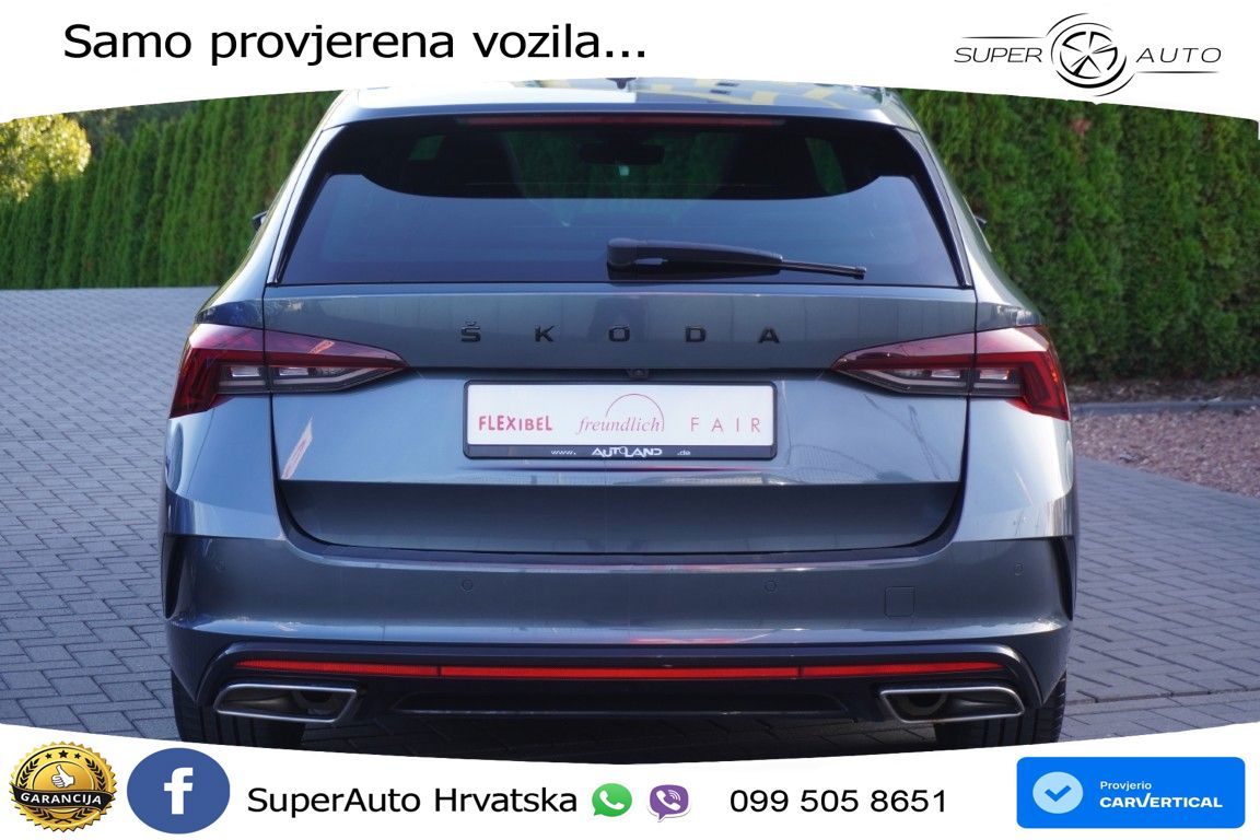 Škoda Octavia Combi RS 2.0 TSI (245 KS) DSG LED+GR SJED+ACC