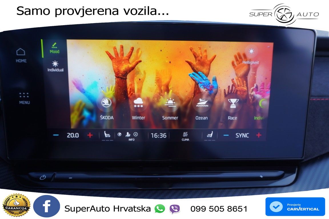 Škoda Octavia Combi RS 2.0 TSI (245 KS) DSG LED+GR SJED+ACC