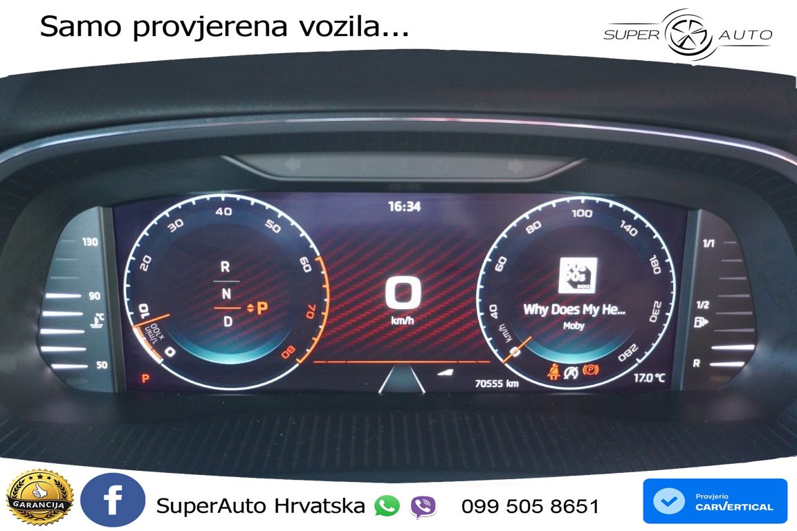 Škoda Octavia Combi RS 2.0 TSI (245 KS) DSG LED+GR SJED+ACC