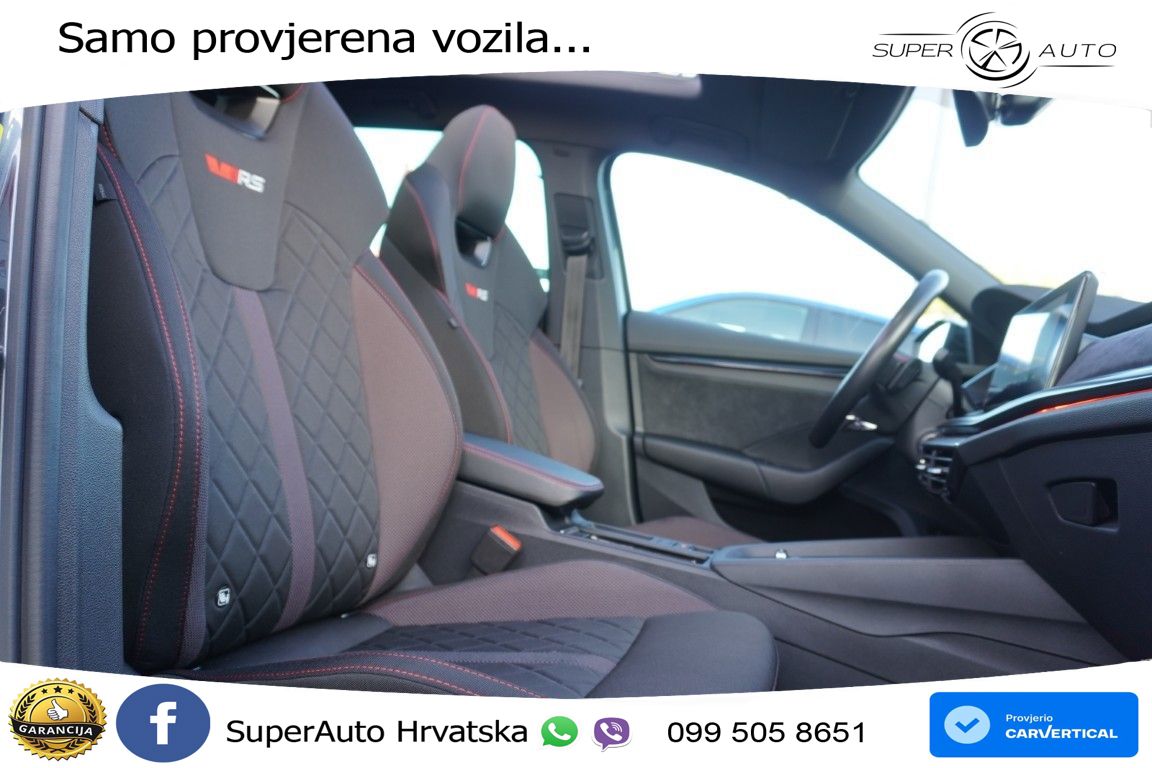 Škoda Octavia Combi RS 2.0 TSI (245 KS) DSG LED+GR SJED+ACC