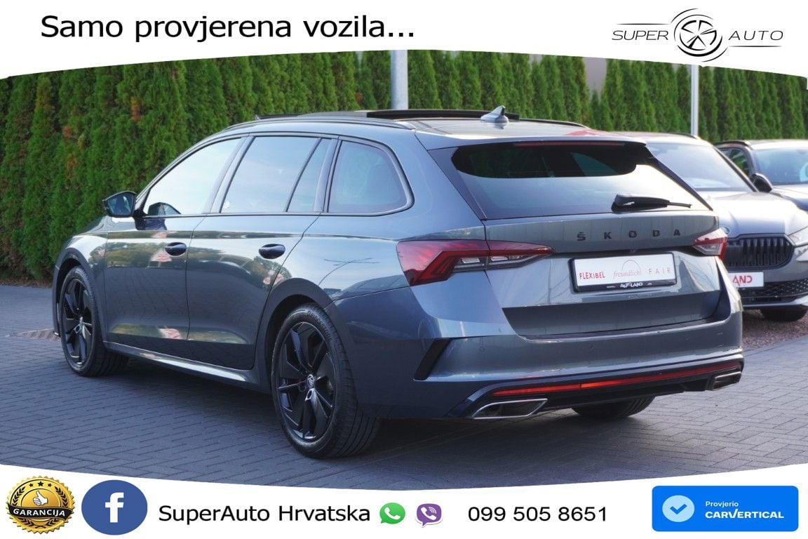 Škoda Octavia Combi RS 2.0 TSI (245 KS) DSG LED+GR SJED+ACC