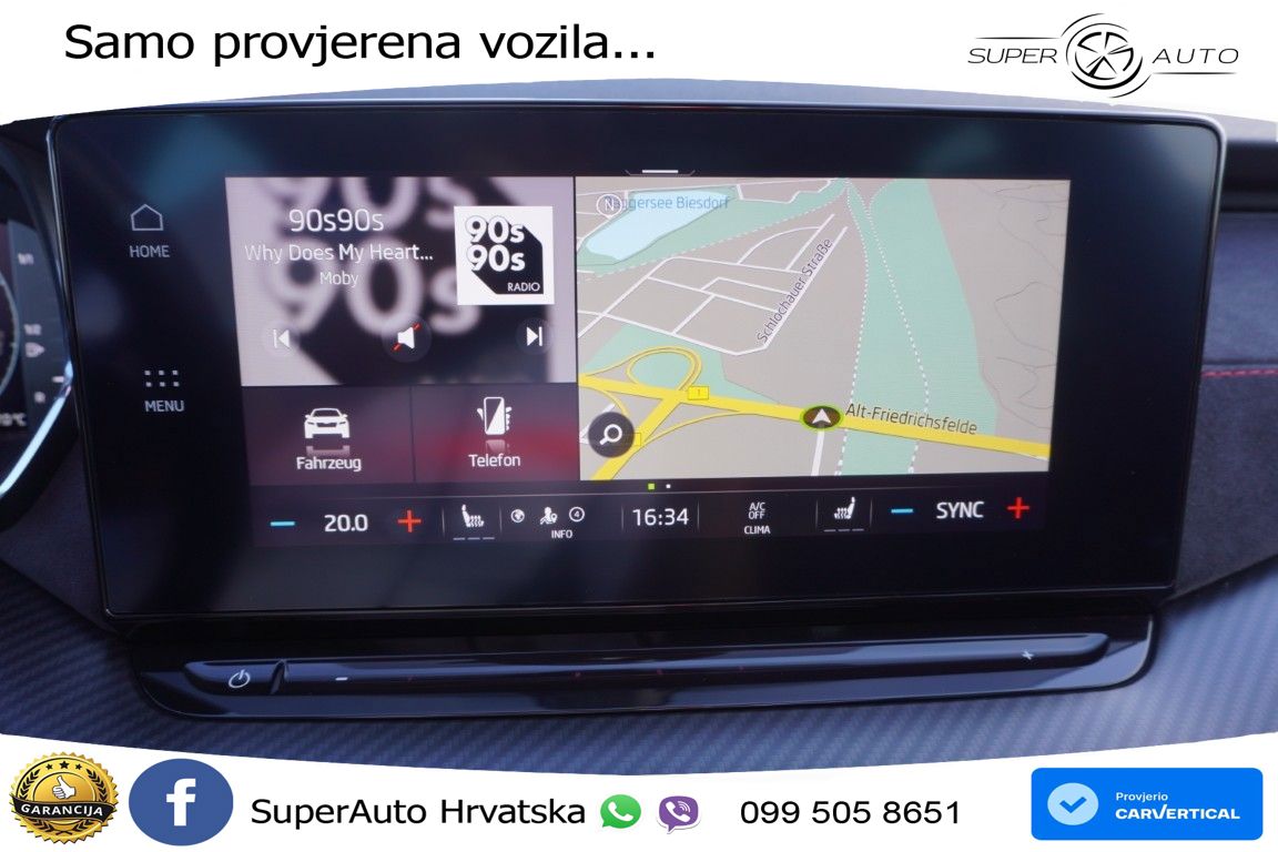 Škoda Octavia Combi RS 2.0 TSI (245 KS) DSG LED+GR SJED+ACC