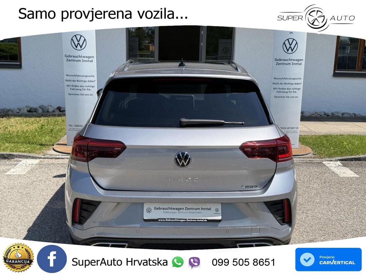 Volkswagen T-Roc I 2.0 TSI (190 KS) 4M DSG LED+GR SJED+ACC