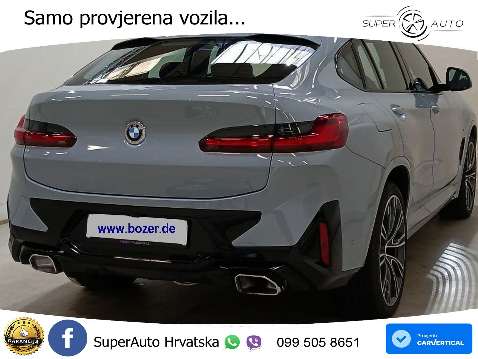 BMW X4 30d (286 KS) xDrive Steptronic LED+GR SJED+ACC