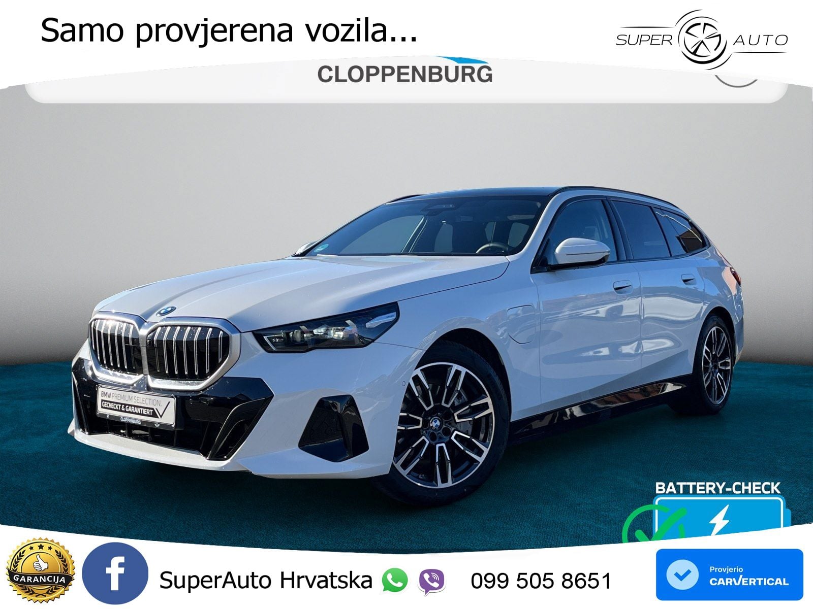 BMW 550e Touring (489 KS) xDrive Steptronic M Sport ACC+HEAD+4xGR SJED+360+PANO
