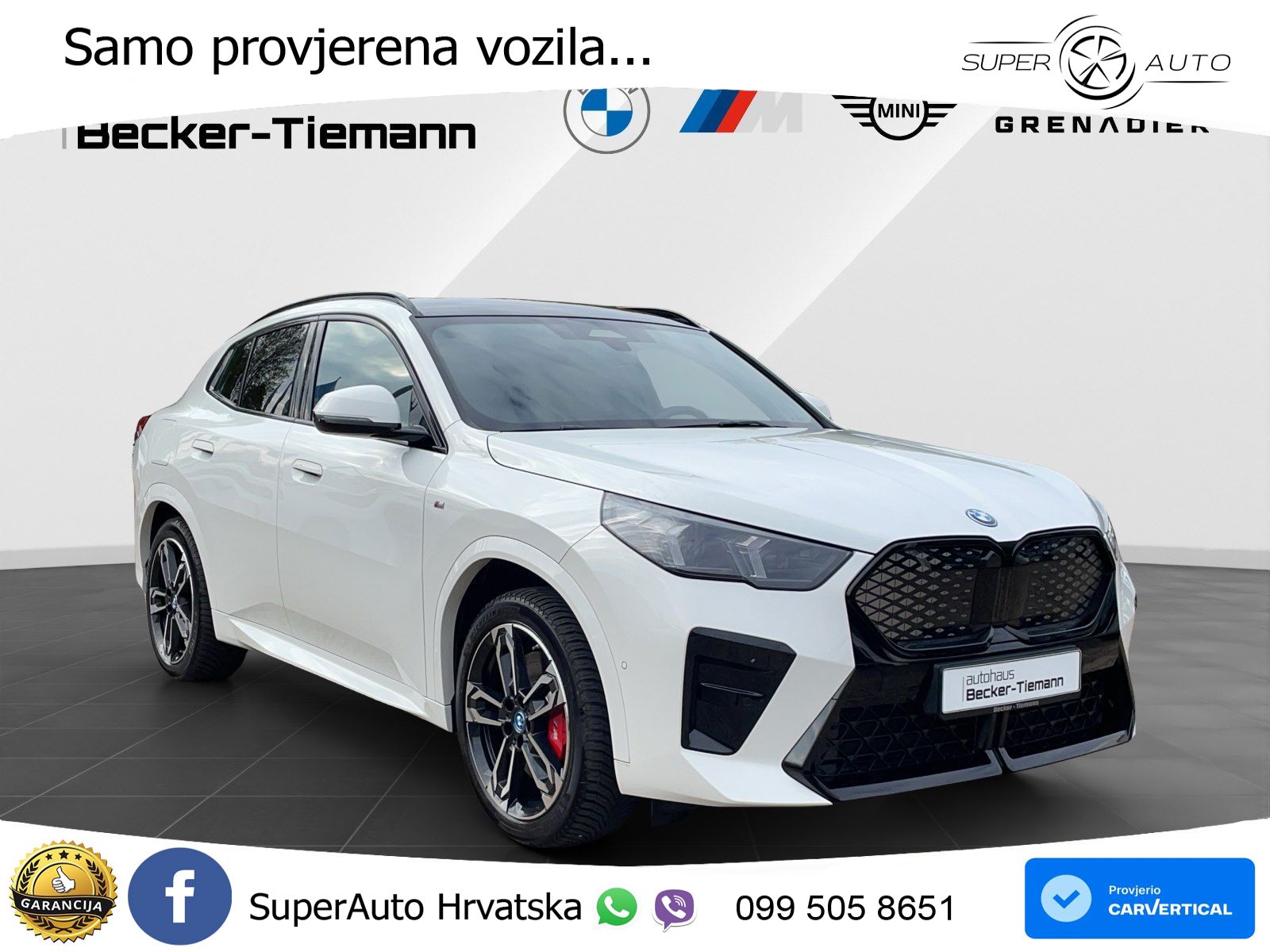 BMW iX2 66.5 kWh (313 KS) xDrive30 M Sport