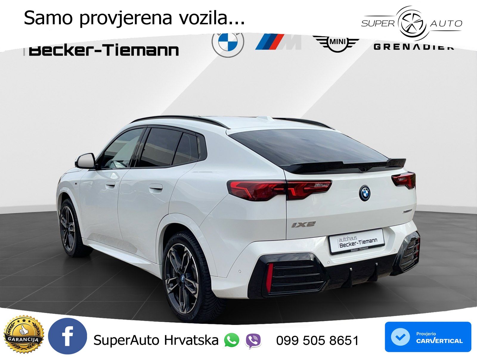 BMW iX2 66.5 kWh (313 KS) xDrive30 M Sport