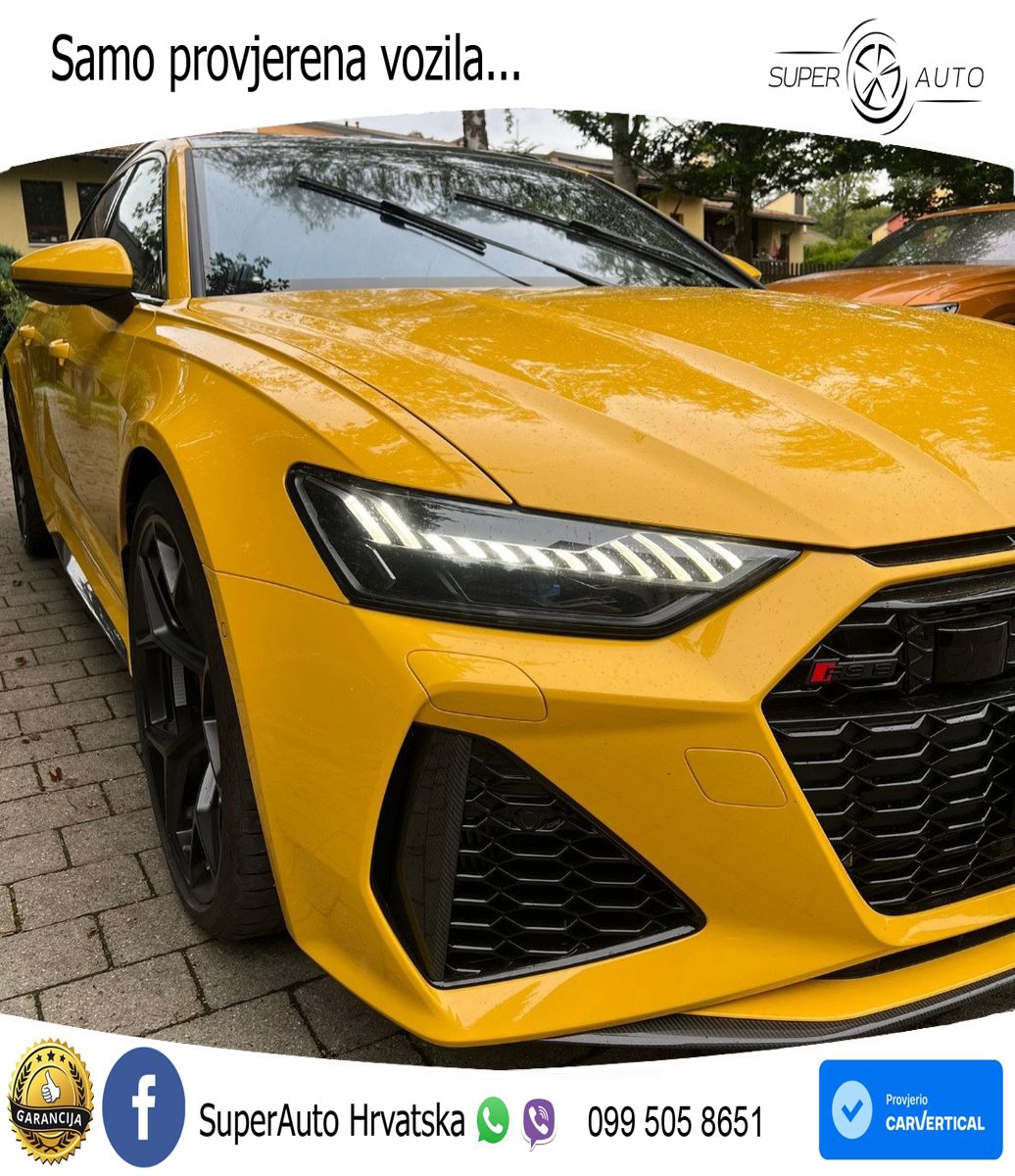Audi RS6 Avant 4.0 TFSI V8 performance (630 KS)  quattro tiptronic MATRIX+GR SJED+KAM