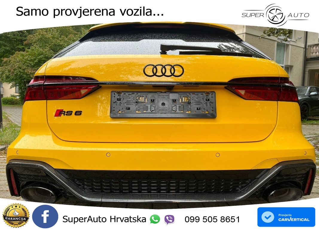 Audi RS6 Avant 4.0 TFSI V8 performance (630 KS)  quattro tiptronic MATRIX+GR SJED+KAM