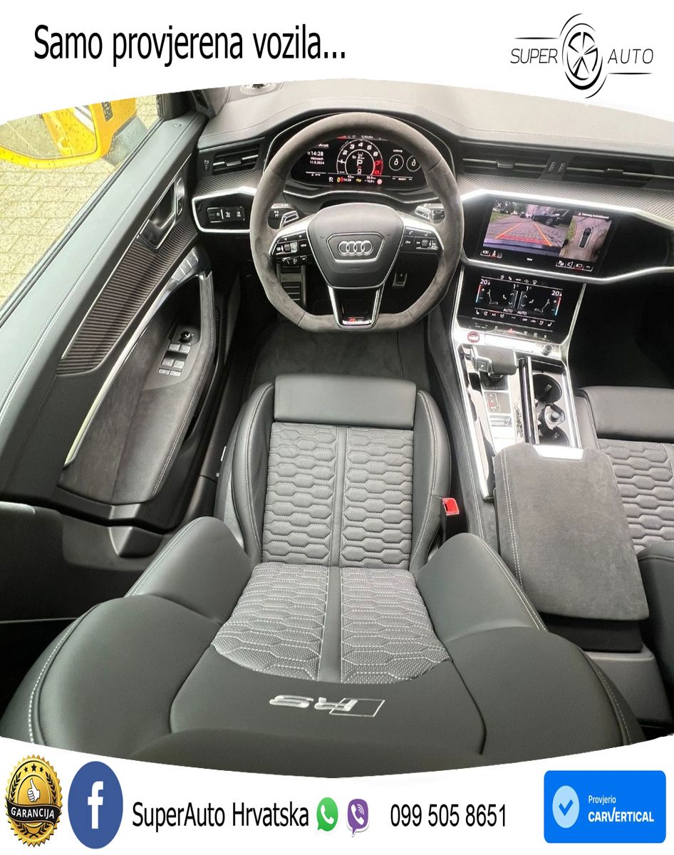 Audi RS6 Avant 4.0 TFSI V8 performance (630 KS)  quattro tiptronic MATRIX+GR SJED+KAM