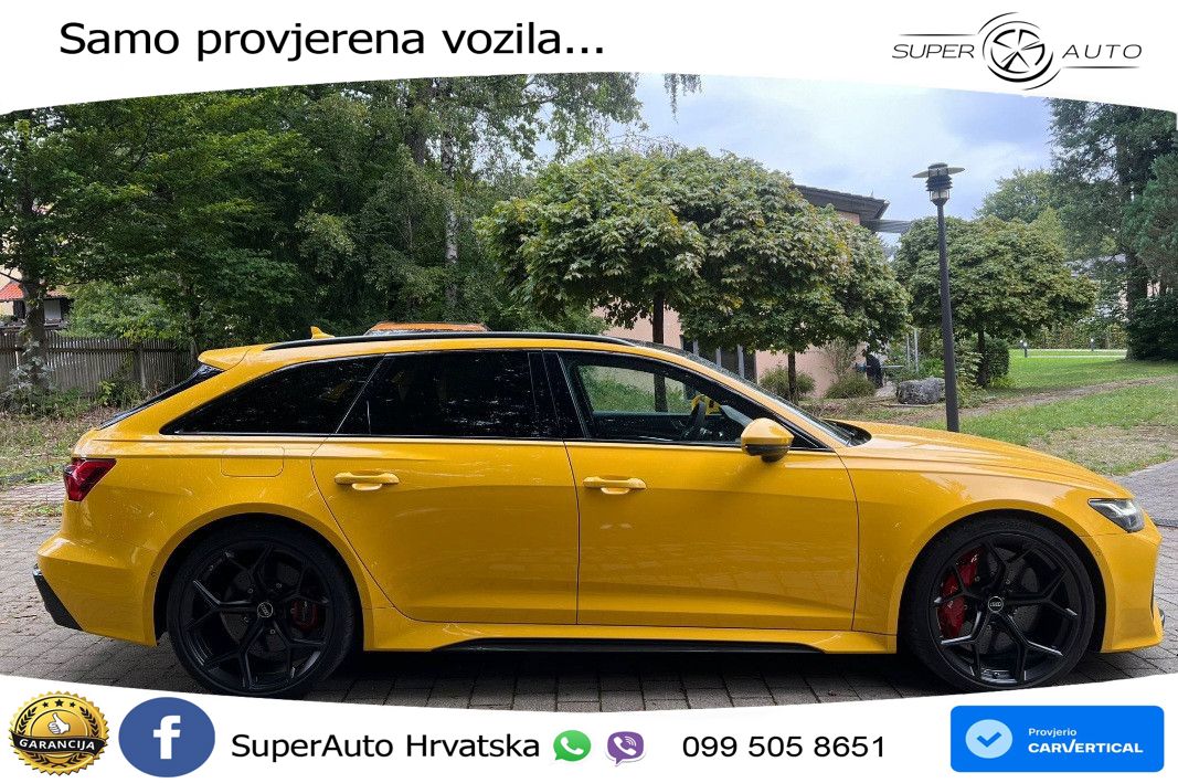 Audi RS6 Avant 4.0 TFSI V8 performance (630 KS)  quattro tiptronic MATRIX+GR SJED+KAM
