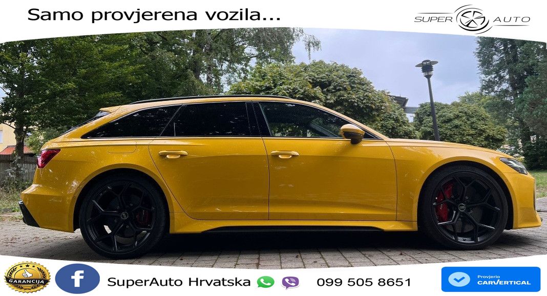 Audi RS6 Avant 4.0 TFSI V8 performance (630 KS)  quattro tiptronic MATRIX+GR SJED+KAM
