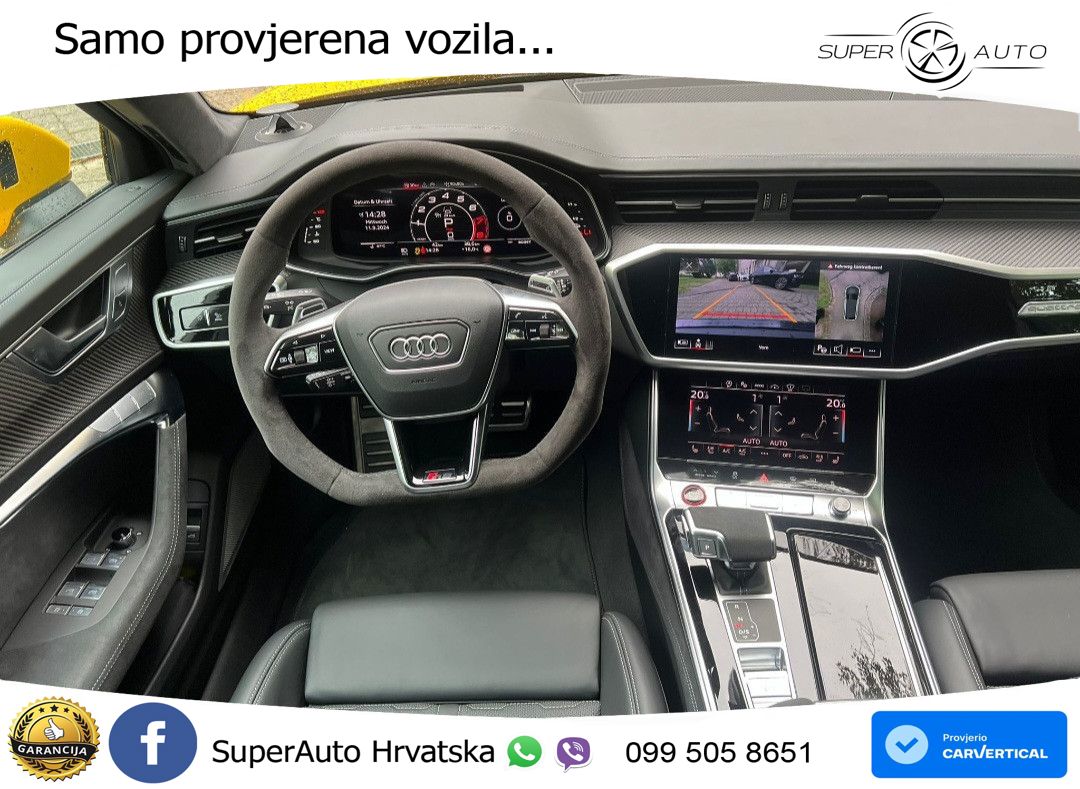 Audi RS6 Avant 4.0 TFSI V8 performance (630 KS)  quattro tiptronic MATRIX+GR SJED+KAM