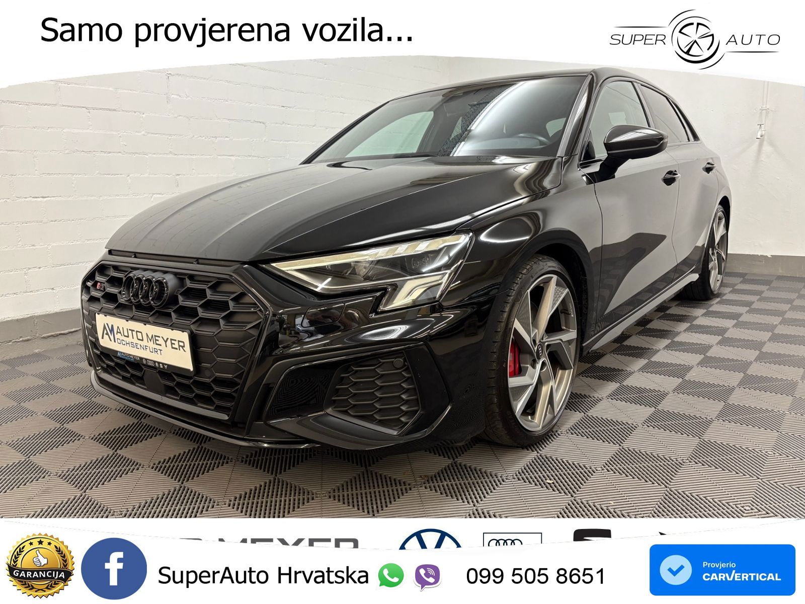 Audi S3 2.0 TFSI (310 KS) quattro S tronic LED+GR SJED+ACC