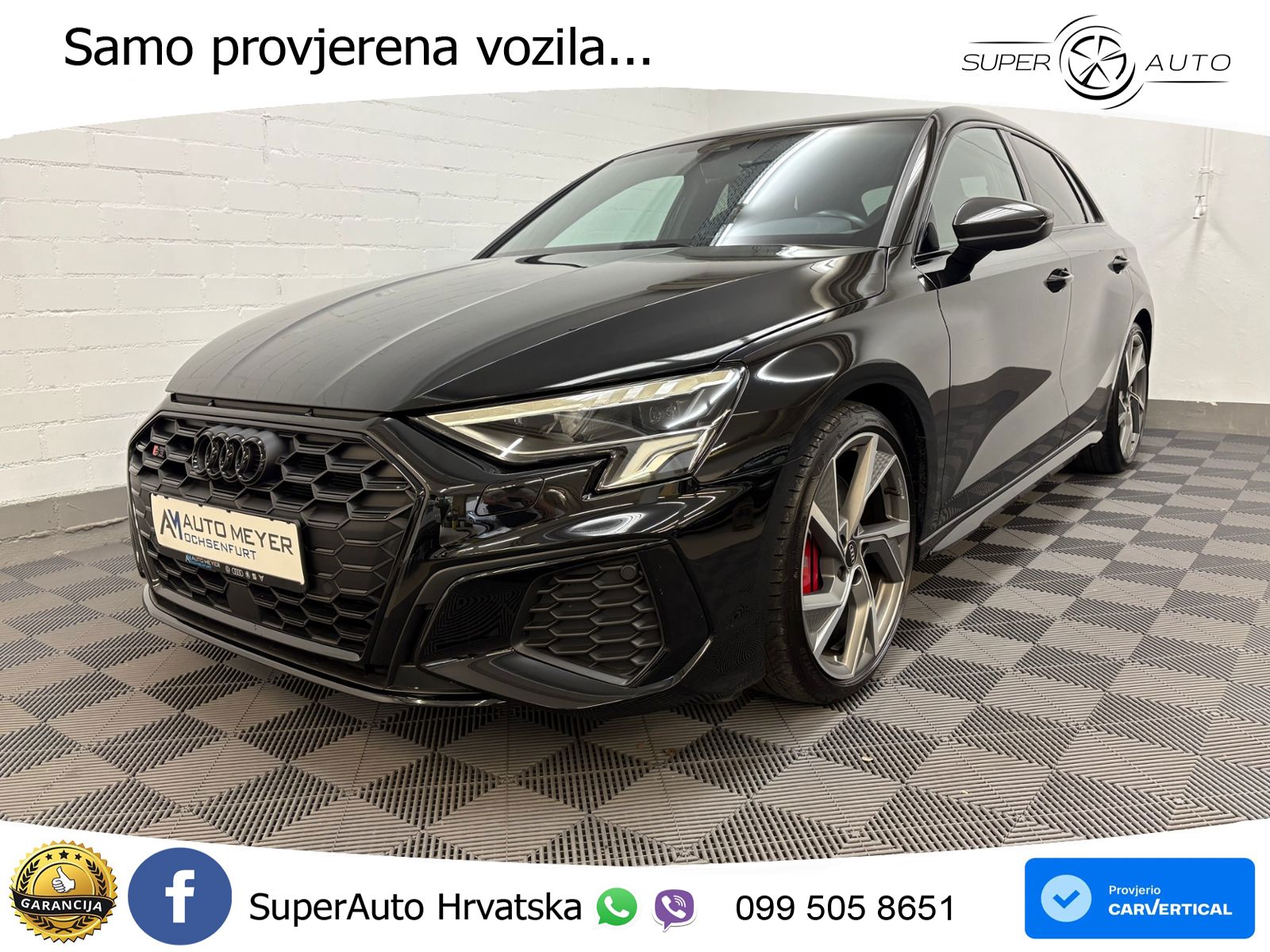Audi S3 2.0 TFSI (310 KS) quattro S tronic LED+GR SJED+ACC