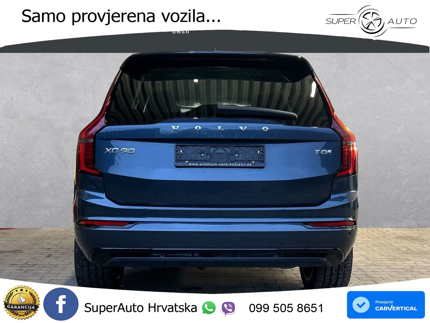 Volvo XC90 2.0 T8 AWD Automatic MATRIX+GR SJED+KAM