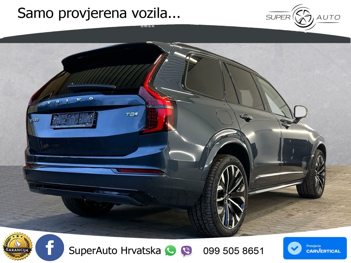 Volvo XC90 2.0 T8 AWD Automatic MATRIX+GR SJED+KAM