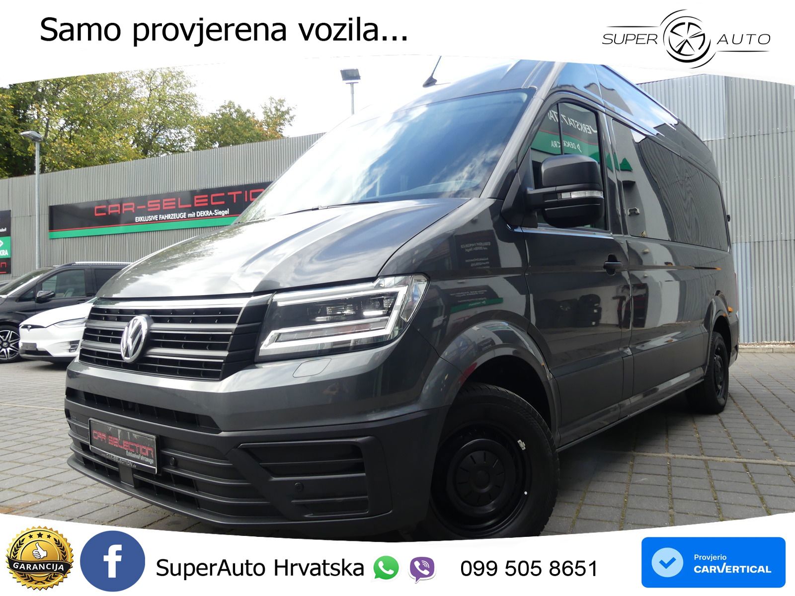 Volkswagen Crafter Kombi 35 2.0 TDI MR Autom. RAMPE/9-SITZE 140 KS