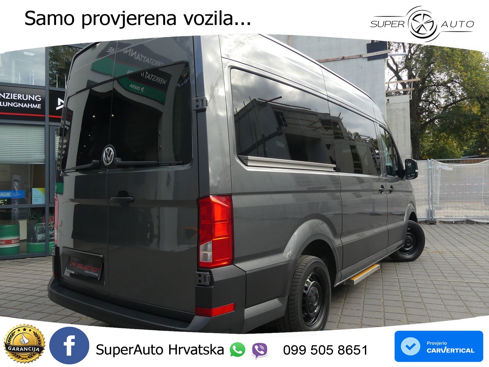 Volkswagen Crafter Kombi 35 2.0 TDI MR Autom. RAMPE/9-SITZE 140 KS
