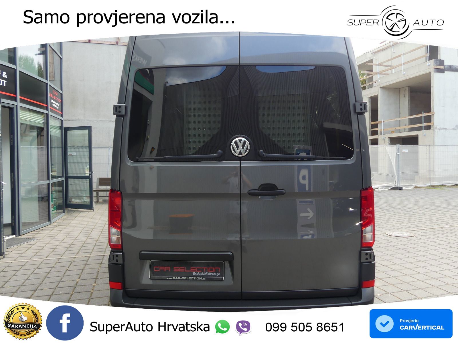 Volkswagen Crafter Kombi 35 2.0 TDI MR Autom. RAMPE/9-SITZE 140 KS