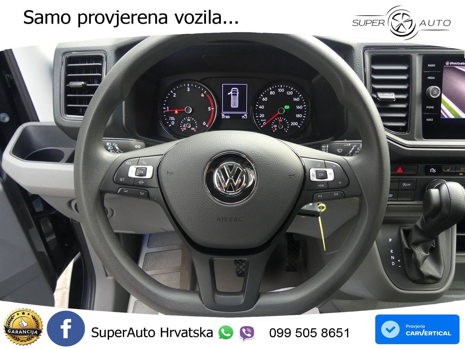 Volkswagen Crafter Kombi 35 2.0 TDI MR Autom. RAMPE/9-SITZE 140 KS