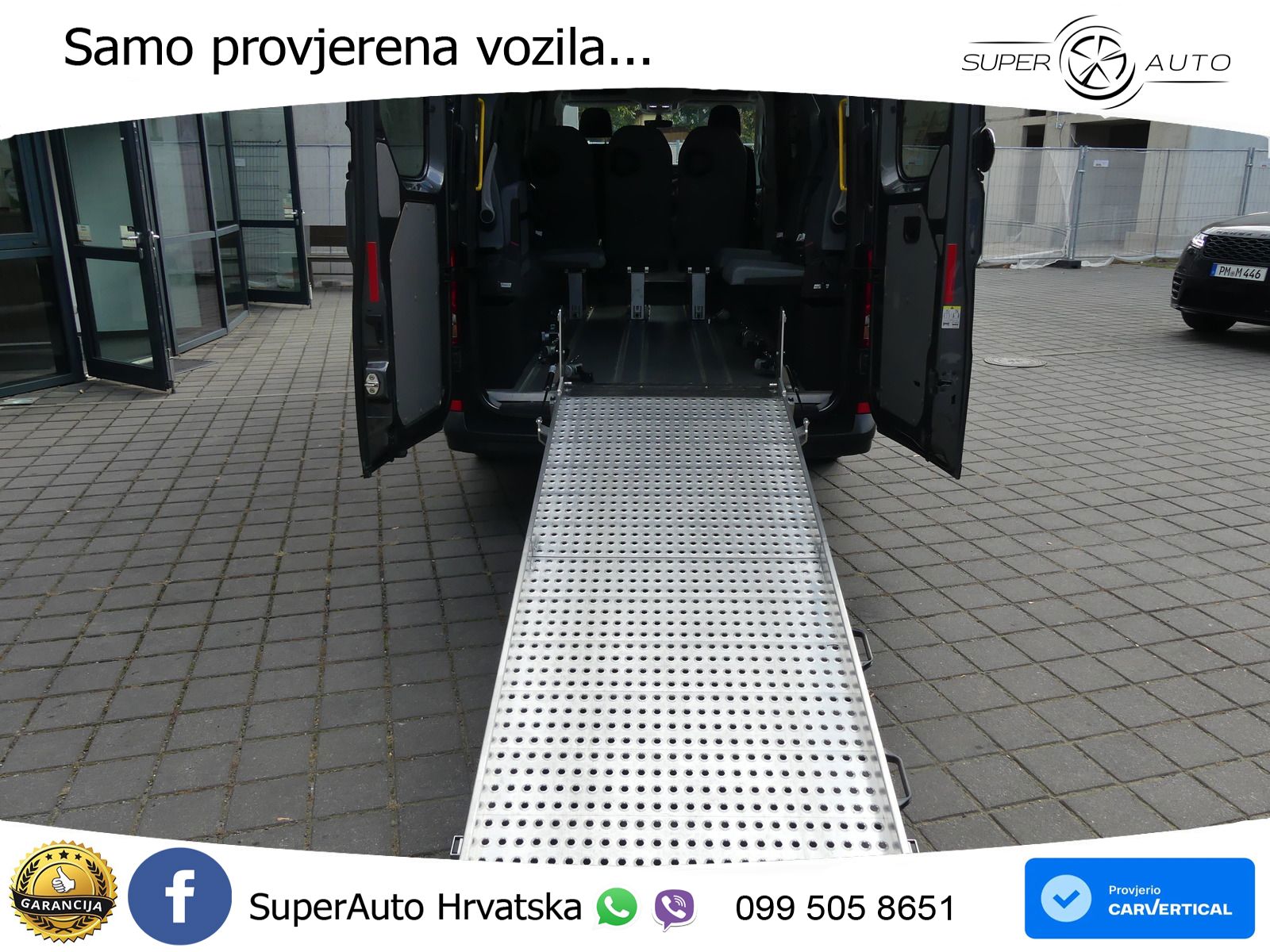 Volkswagen Crafter Kombi 35 2.0 TDI MR Autom. RAMPE/9-SITZE 140 KS