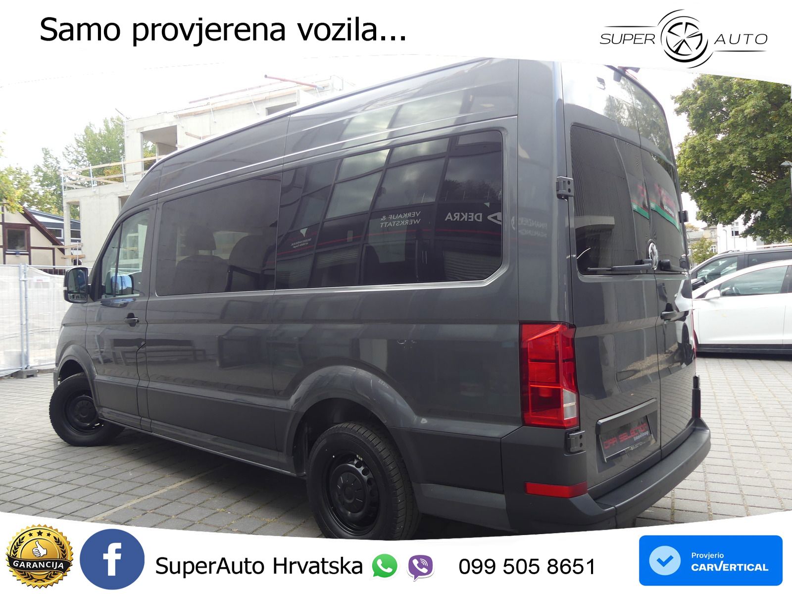 Volkswagen Crafter Kombi 35 2.0 TDI MR Autom. RAMPE/9-SITZE 140 KS