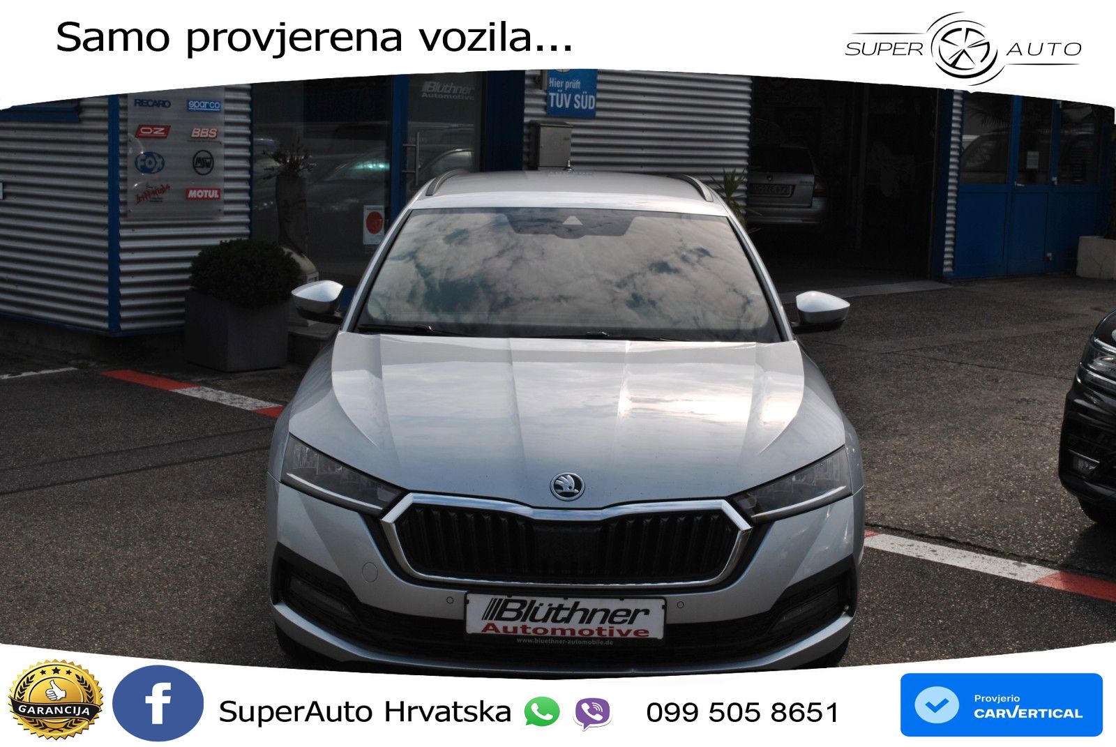 Škoda Octavia Combi 2.0 TDI (150 KS) DSG LED+GR SJED+ACC