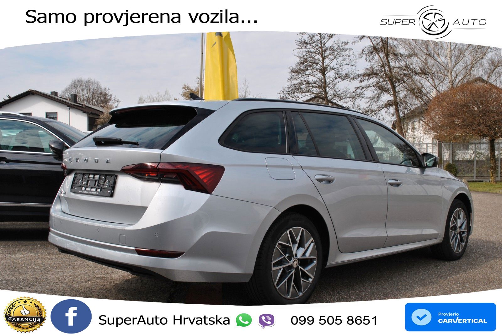 Škoda Octavia Combi 2.0 TDI (150 KS) DSG LED+GR SJED+ACC