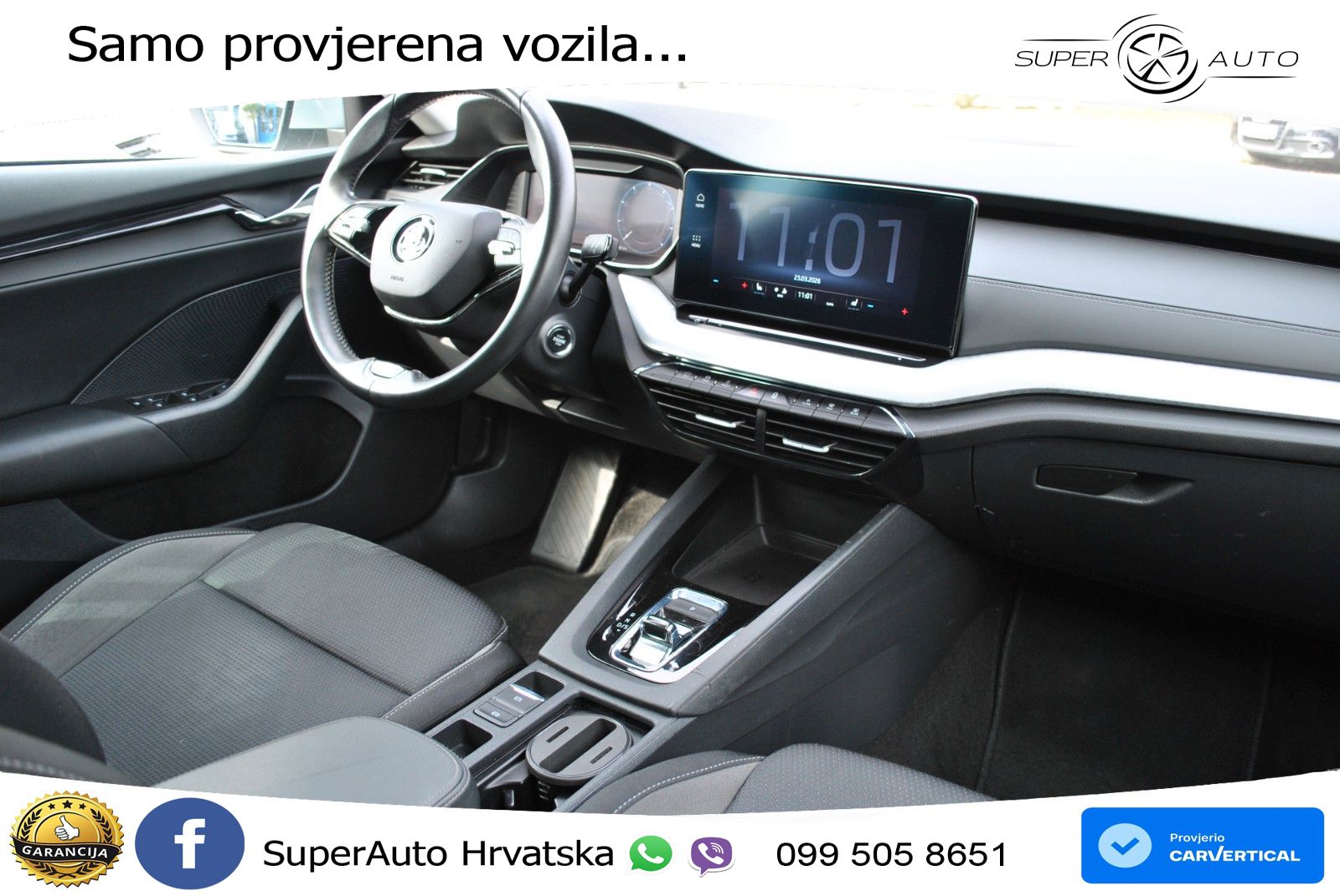 Škoda Octavia Combi 2.0 TDI (150 KS) DSG LED+GR SJED+ACC
